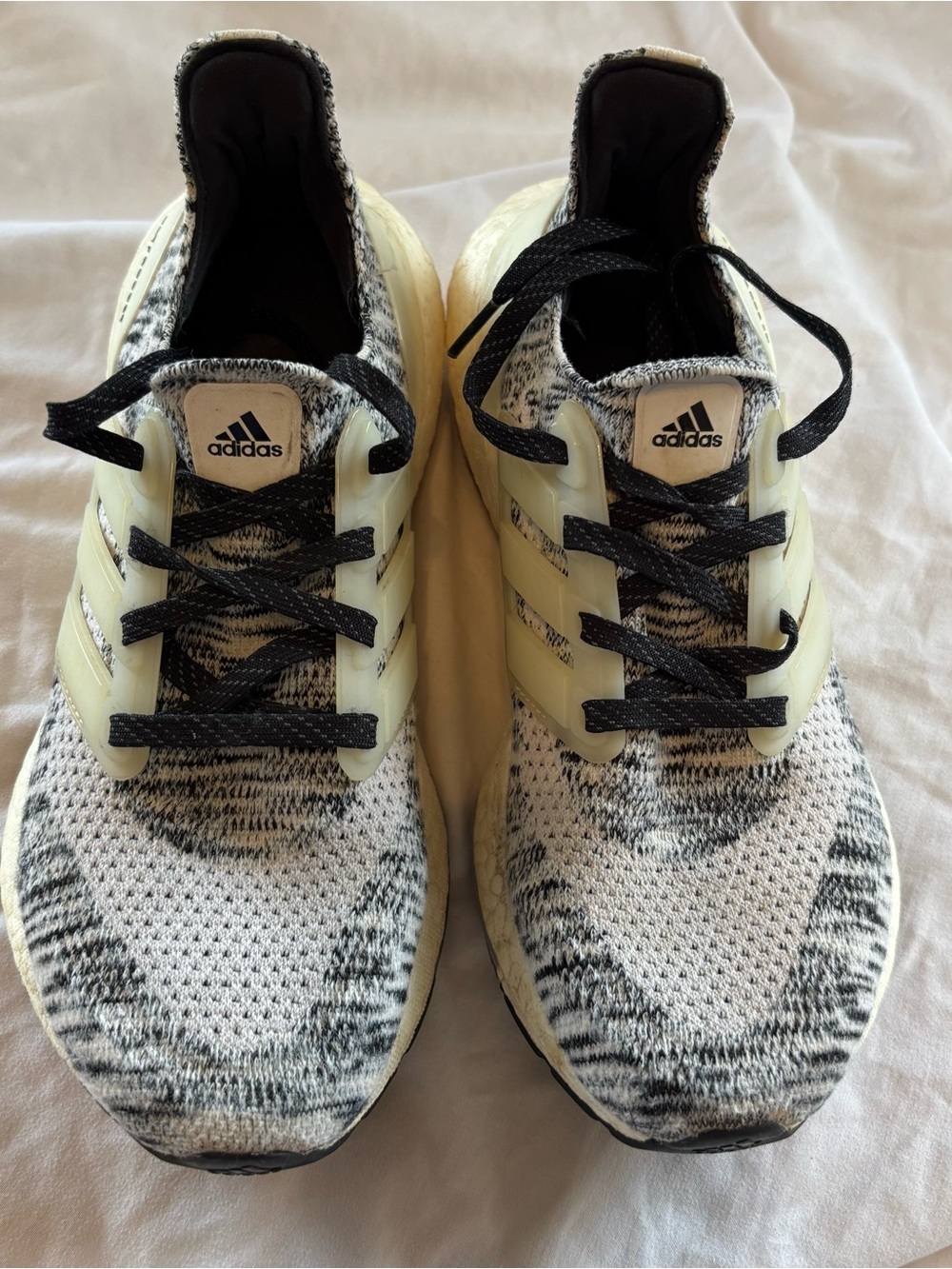 adidas Ultraboost 21 Running Sneakers in White and Black “Oreo”